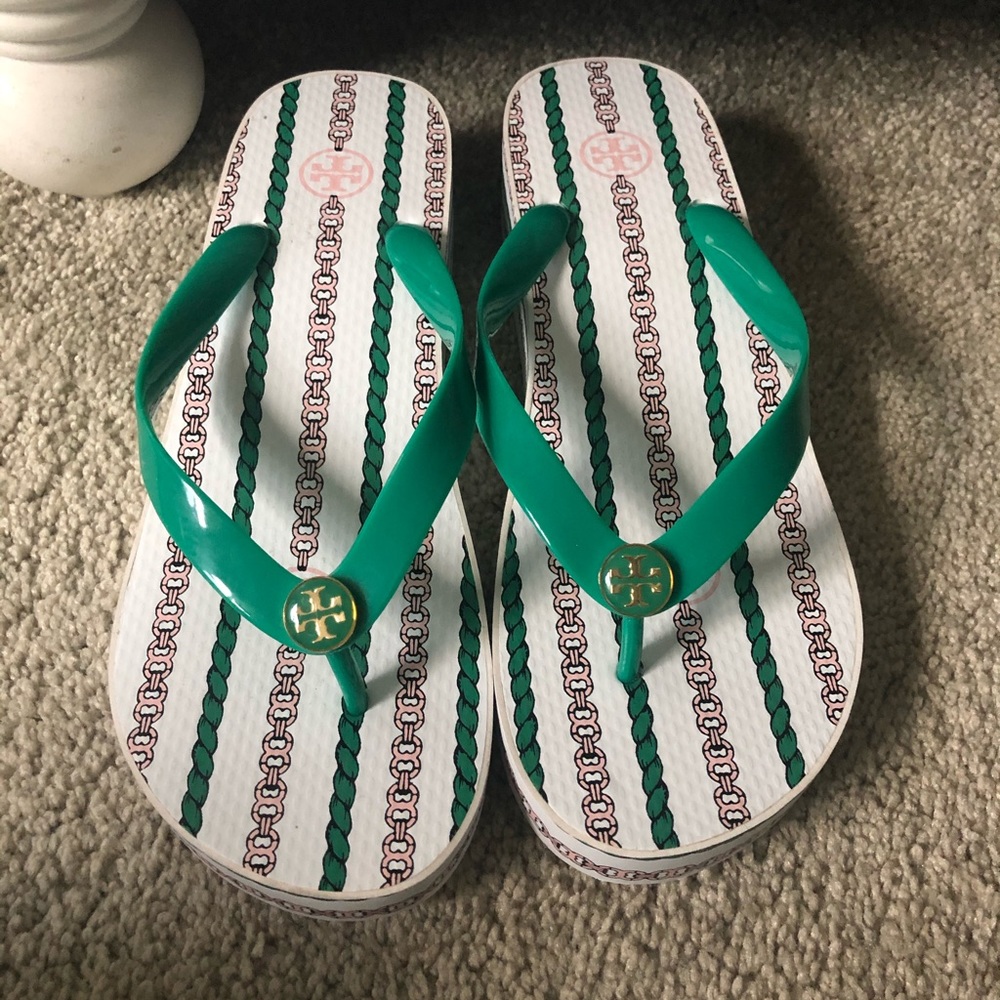 Tory Burch flip/flops size 8M